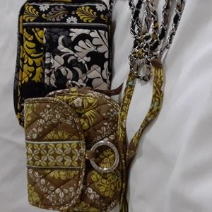 Lot of 2 Vera Bradley small cross body bags
